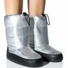 AZALEA WANG BECKY METALLIC LINED SNOW BOOTIE IN SILVER 2 AZALEA WANG BECKY METALLIC LINED SNOW BOOTIE IN SILVER -AZALEA WANG SHOP azalea wang becky metallic lined snow bootie in silver silver 1 1