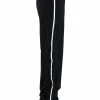 AZALEA WANG TRACK PANT BOOT IN BLACK -AZALEA WANG SHOP azalea wang boot track pant in sage black black 2 2