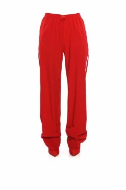 AZALEA WANG TRACK PANT BOOT IN RED 13 AZALEA WANG TRACK PANT BOOT IN RED -AZALEA WANG SHOP azalea wang boot track pant in sage red red 3 3