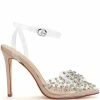 AZALEA WANG DO MY THING BLING BLING PUMP IN NUDE -AZALEA WANG SHOP azalea wang do my thing bling bling pump in nude nude 2 2