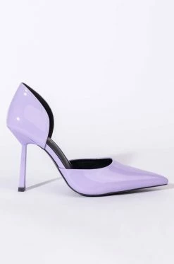 AZALEA WANG DONT TRIP STILETTO PUMP IN PURPLE -AZALEA WANG SHOP azalea wang dont trip stiletto pump in purple purple 3 3