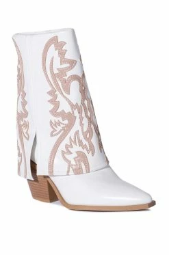 AZALEA WANG ESPERANZA WESTERN BOOTIE IN TAN -AZALEA WANG SHOP azalea wang esperanza western bootie in tan tan 3 3