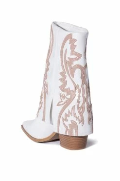 AZALEA WANG ESPERANZA WESTERN BOOTIE IN TAN -AZALEA WANG SHOP azalea wang esperanza western bootie in tan tan 4 4