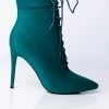 AZALEA WANG LIGHT ME UP STILETTO BOOTIE IN GREEN -AZALEA WANG SHOP azalea wang light me up stiletto bootie in green green 3 3