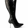 AZALEA WANG LONDON WESTERN BOOT IN BLACK -AZALEA WANG SHOP azalea wang london western boot in black black 2 2