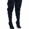 AZALEA WANG MANTIS BAGGY THIGH HIGH BOOT IN BLACK -AZALEA WANG SHOP azalea wang mantis baggy thigh high boot in black black 1 1