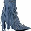 AZALEA WANG MARCELINA DENIM STILETTO BOOTIE -AZALEA WANG SHOP azalea wang marcelina denim stiletto bootie denim 2 2
