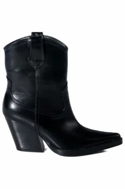 AZALEA WANG MATTY 2 IN 1 BOOT IN BLACK -AZALEA WANG SHOP azalea wang matty 2 in 1 boot in black black 3 3