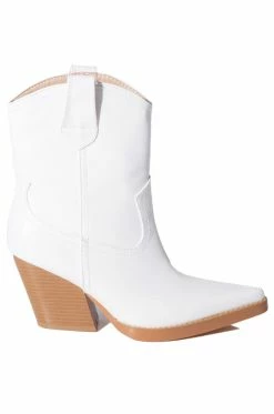 AZALEA WANG MATTY 2 IN 1 BOOT IN WHITE -AZALEA WANG SHOP azalea wang matty 2 in 1 boot in white white 3 3