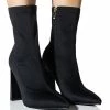 AZALEA WANG MOSCATO NEOPRENE BOOTIE IN BLACK 1 AZALEA WANG MOSCATO NEOPRENE BOOTIE IN BLACK -AZALEA WANG SHOP azalea wang moscato neoprene bootie in black black 1 1