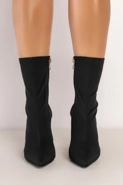 AZALEA WANG NOTHING LASTS FOREVER CHUNKY BOOTIE IN BLACK -AZALEA WANG SHOP azalea wang nothing lasts forever chunky bootie in black black 3 3 c1