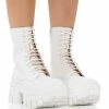 AZALEA WANG OLYMPIA WHITE CHUNKY BOOTIE -AZALEA WANG SHOP azalea wang olympia white chunky bootie white 1 1