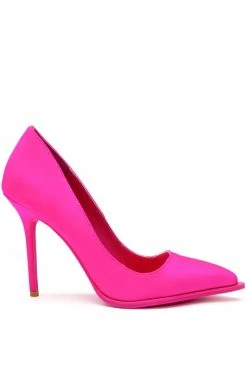 AZALEA WANG RECIPE STILETTO CLASSIC PUMP IN FUCHSIA -AZALEA WANG SHOP azalea wang recipe stiletto classic pump in fuchsia fuchsia 2 2 c1