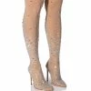 AZALEA WANG ROXY RHINESTONE THIGH HIGH STILETTO BOOT IN NUDE -AZALEA WANG SHOP azalea wang roxy rhinestone thigh high stiletto boot in nude nude 1 1