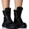 AZALEA WANG SKYLAR EDGY LACE UP BOOTIE IN BLACK 1 AZALEA WANG SKYLAR EDGY LACE UP BOOTIE IN BLACK -AZALEA WANG SHOP azalea wang skylar edgy lace up bootie in black black 1 1