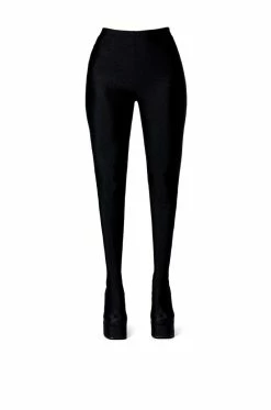 AZALEA WANG STAR STRETCH CHUNKY HEEL PANT BOOT IN BLACK -AZALEA WANG SHOP azalea wang star stretch chunky heel pant boot in black black 3 3