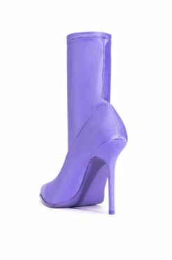 AZALEA WANG STAR STRETCH SERENITY BOOTIE IN PERIWINKLE -AZALEA WANG SHOP azalea wang star stretch serenity bootie in periwinkle periwinkle 4 4