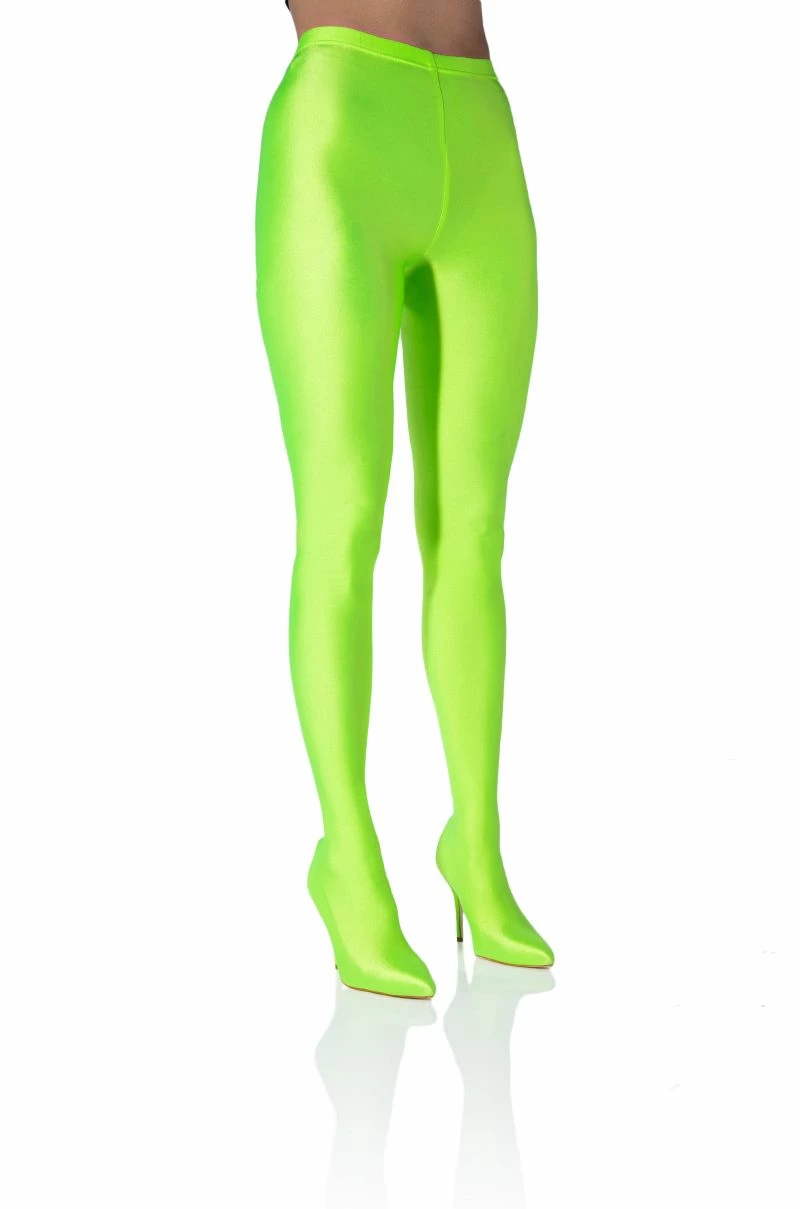AZALEA WANG STAR STRETCH SEXY STILETTO PANT BOOT IN LIME 3 AZALEA WANG STAR STRETCH SEXY STILETTO PANT BOOT IN LIME