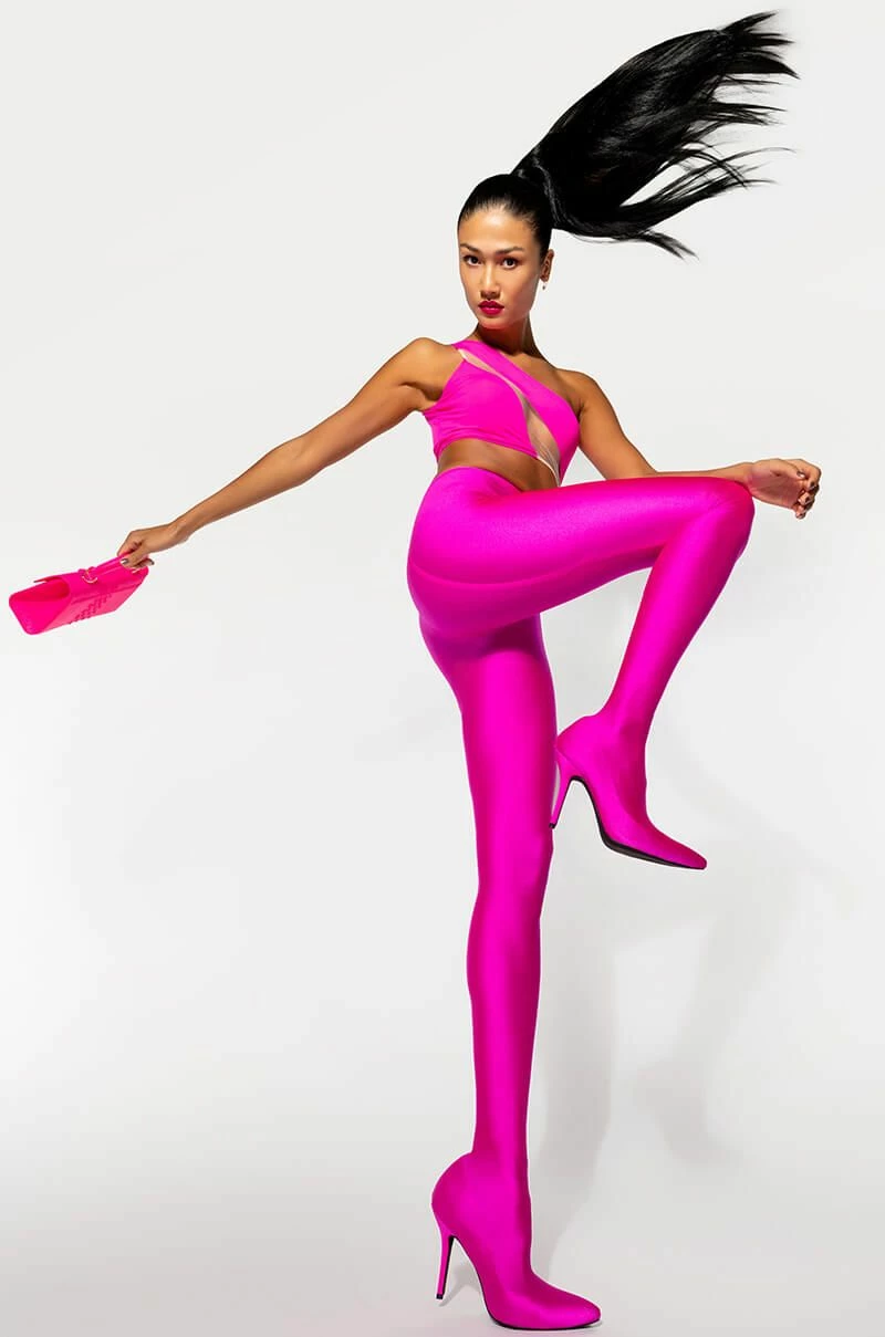 AZALEA WANG STAR STRETCH STILETTO PANT BOOT IN FUCHSIA 3 AZALEA WANG STAR STRETCH STILETTO PANT BOOT IN FUCHSIA