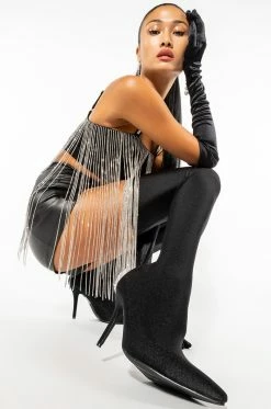 AZALEA WANG STAR STRETCH THIGH HIGH STILETTO BOOT IN BLACK -AZALEA WANG SHOP azalea wang star stretch thigh high stiletto boot in black black 3 3 c1 c1 c1 c1