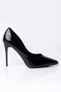 AZALEA WANG TAKE ME OUT STILETTO PUMP IN BLACK