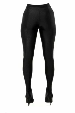 AZALEA WANG STAR STRETCH STILETTO PANT BOOT IN BLACK -AZALEA WANG SHOP azalea wang taytay sexy stiletto boot pant in black black 5 5