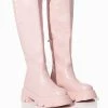 AZALEA WANG THERE SHE GOES FLATFORM BOOT IN PINK 1 AZALEA WANG THERE SHE GOES FLATFORM BOOT IN PINK -AZALEA WANG SHOP azalea wang there she goes flatform boot in pink pink 1 1