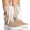 AZALEA WANG TONY MID CALF SNEAKER IN BONE -AZALEA WANG SHOP azalea wang throw it back mid calf flat sneaker in bone bone 1 1