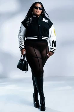 AZALEA WANG TO THE MAX CHUNKY STRETCH BOOT WITH 4 WAY STRETCH IN BLACK -AZALEA WANG SHOP azalea wang to the max chunky stretch boot in black black 9 9