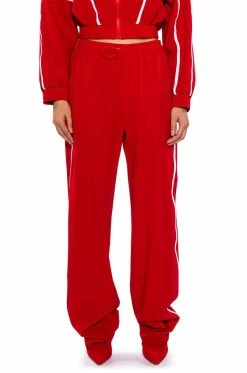 AZALEA WANG TRACK PANT BOOT IN RED 17 AZALEA WANG TRACK PANT BOOT IN RED -AZALEA WANG SHOP azalea wang track pant boot in red red 6 6