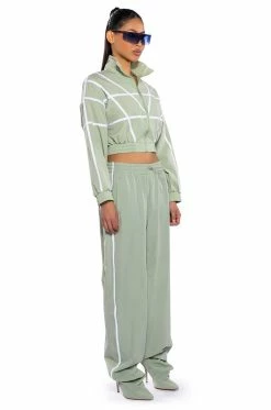 AZALEA WANG TRACK PANT BOOT IN SAGE GREEN 21 AZALEA WANG TRACK PANT BOOT IN SAGE GREEN -AZALEA WANG SHOP azalea wang track pant boot in sage green green 9 9