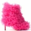 AZALEA WANG TUTU TULLE STILETTO BOOTIE IN FUCHSIA -AZALEA WANG SHOP azalea wang tutu tulle stiletto bootie in fuchsia fuchsia 2 2