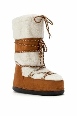 AZALEA WANG VALENTINA SUEDE BOOT IN TAN -AZALEA WANG SHOP azalea wang valentina suede boot in tan tan 3 3