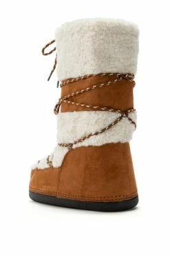 AZALEA WANG VALENTINA SUEDE BOOT IN TAN -AZALEA WANG SHOP azalea wang valentina suede boot in tan tan 4 4