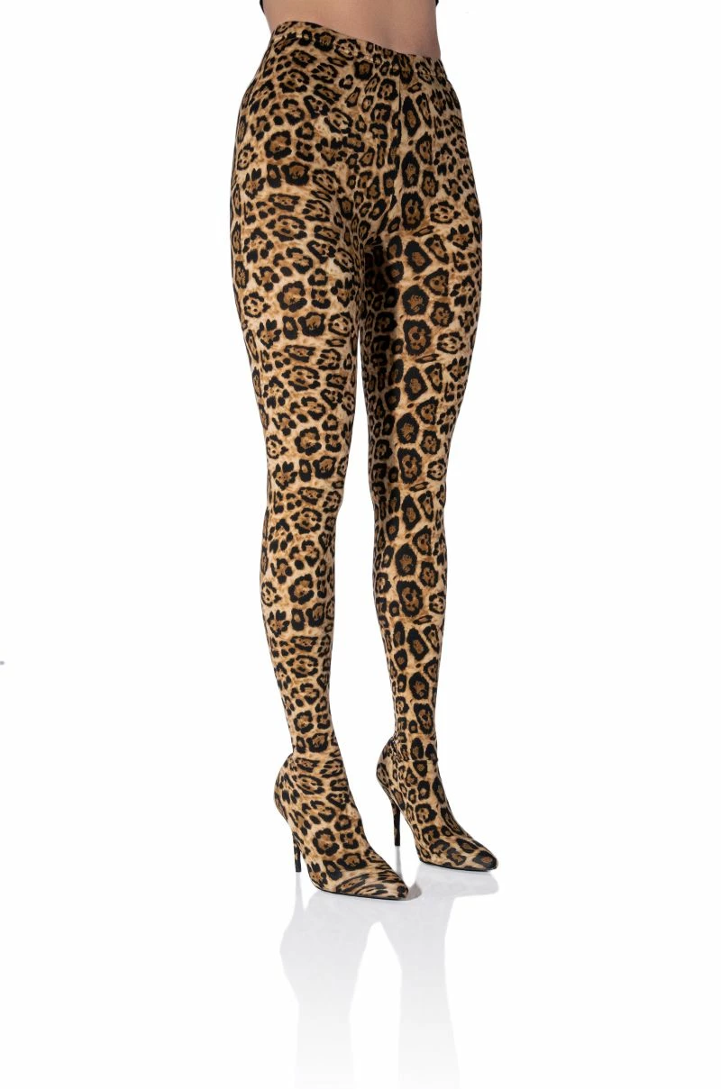 AZALEA WANG WILD SIDE LEOPARD PRINT PANT BOOTS 3 AZALEA WANG WILD SIDE LEOPARD PRINT PANT BOOTS