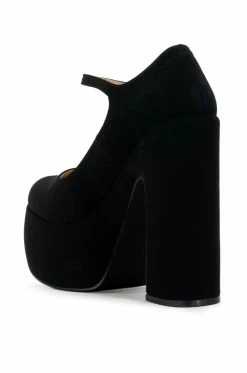 BERLIN CHUNKY PLATFORM MARY JANE PUMP -AZALEA WANG SHOP berlin chunky patent pump black 4 4
