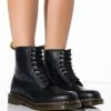 DR MARTENS 1460 SMOOTH BOOT -AZALEA WANG SHOP dr martens 1460 smooth boot black 1 1