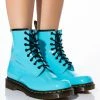 DR. MARTENS 1460 W PATENT LAMPER BOOTS -AZALEA WANG SHOP dr martens 1460 w patent lamper boots blue 1 1 c1 c1 c1