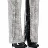 METIZER CHAINMAIL STILETTO WEDGE BOOT IN BLACK PATENT -AZALEA WANG SHOP metizer chainmail stiletto wedge boot in black patent black 1 1