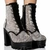 NEW STORY RHINESTONE LACE UP BOOTIE -AZALEA WANG SHOP new story rhinestone lace up bootie black 1 1
