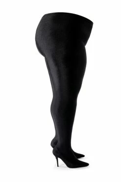 AZALEA WANG STAR STRETCH PLUS SIZE STILETTO PANT BOOT IN BLACK 11 AZALEA WANG STAR STRETCH PLUS SIZE STILETTO PANT BOOT IN BLACK -AZALEA WANG SHOP plus azalea wang star stretch stiletto pant boot in black black 2 2 c1