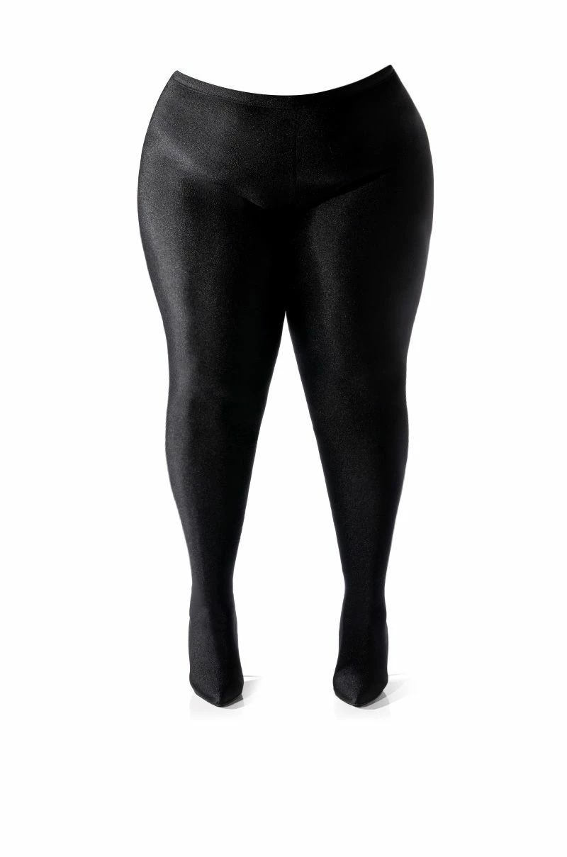 AZALEA WANG STAR STRETCH PLUS SIZE STILETTO PANT BOOT IN BLACK 5 AZALEA WANG STAR STRETCH PLUS SIZE STILETTO PANT BOOT IN BLACK - Image 3