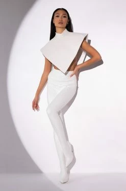 **SLIM FIT** AZALEA WANG LOVE IS IN THE AIR SEXY STILETTO PANT BOOT IN WHITE 15 **SLIM FIT** AZALEA WANG LOVE IS IN THE AIR SEXY STILETTO PANT BOOT IN WHITE -AZALEA WANG SHOP slim fit azalea wang love is in the air sexy stiletto pant boot in white white pu 7 7