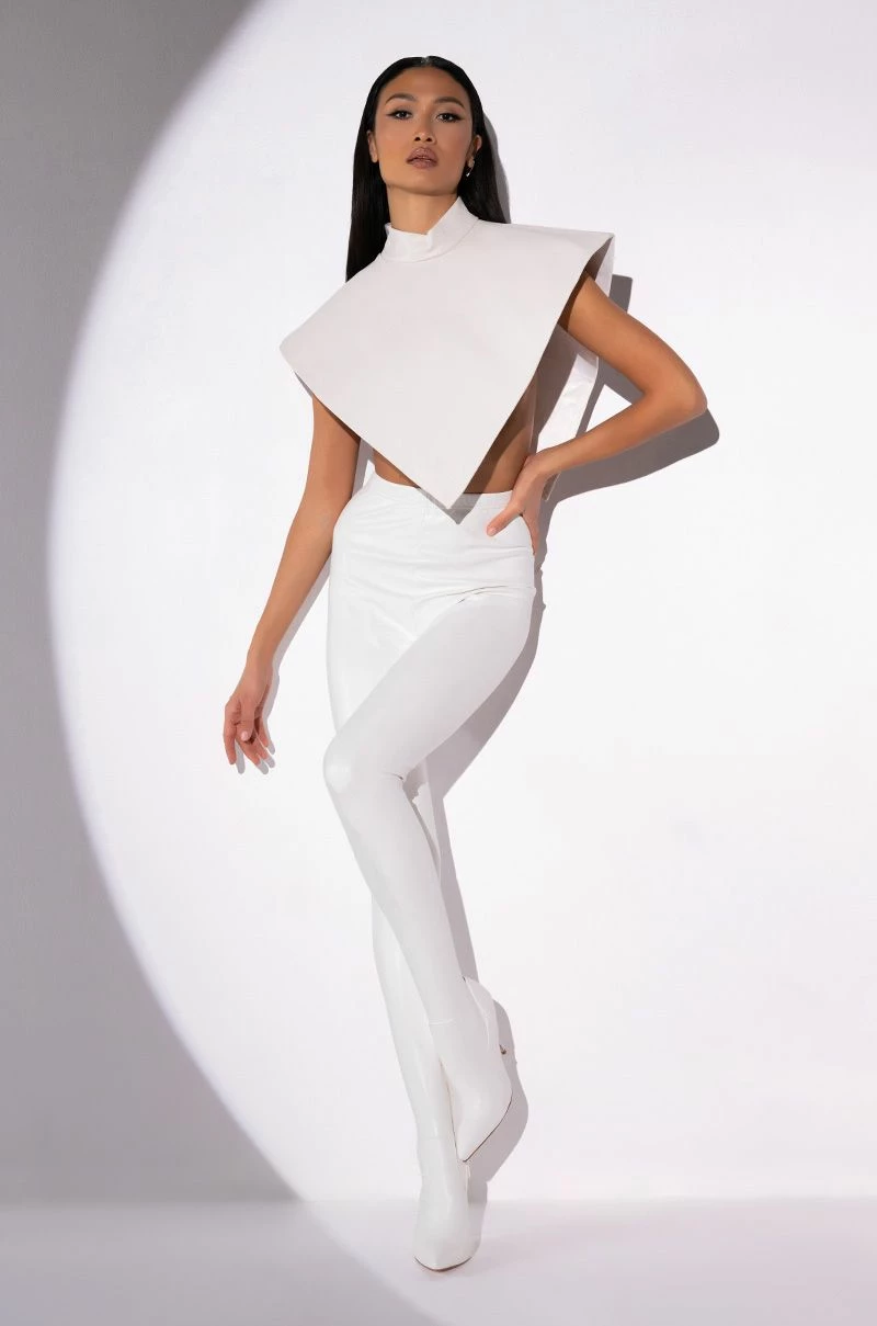 **SLIM FIT** AZALEA WANG LOVE IS IN THE AIR SEXY STILETTO PANT BOOT IN WHITE 9 **SLIM FIT** AZALEA WANG LOVE IS IN THE AIR SEXY STILETTO PANT BOOT IN WHITE - Image 7