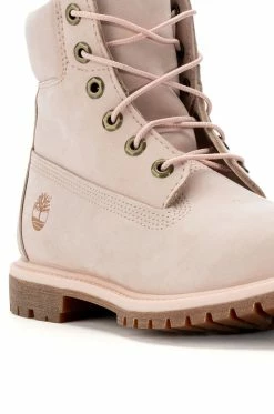 TIMBERLAND 6" PREMIUM BOOT IN PINK -AZALEA WANG SHOP timberland 6 premium boot in pink pink 5 5