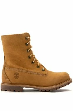 TIMBERLAND AUTHENTICS TEDDY FLEECE FOLD-DOWN BOOT IN WHEAT -AZALEA WANG SHOP timberland authentics teddy fleece fold down boot in wheat wheat nubuck 3 3
