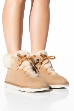 UGG CLASSIC MINI ALPINE LACE -AZALEA WANG SHOP ugg classic mini alpine lace sand 1 1 c1