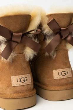 UGG MINI BAILEY BOW II 29 UGG MINI BAILEY BOW II -AZALEA WANG SHOP ugg mini bailey bow ii CHESTNUT 6 6